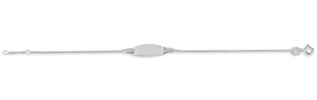 Kid's 10K White Gold ID WHE