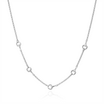 Load image into Gallery viewer, White Sterling Silver Horseshoe Polished Necklace
PENDANT
Dimensio