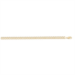 Load image into Gallery viewer, 18K Yellow Gold Solid Curb Chain
Length: 18"
Width: 3mm
Finish: Po