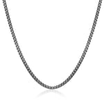 Load image into Gallery viewer, Gun-Metal Grey Stainless Steel
Length: 22"