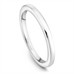 Load image into Gallery viewer, Lady's White Gold Flat Band
