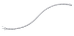 Load image into Gallery viewer, 10K White Gold Diamonds Tennis Bracelet
