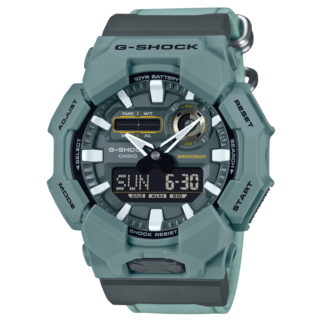 GSHOCK Men's Resin Analogue/Digital Sport Watch with Green Dial
Colle