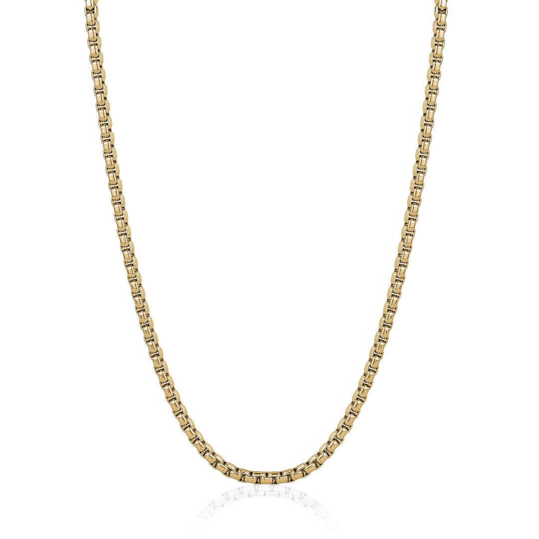 Gold Stainless Steel 
Length: 22"