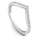 Load image into Gallery viewer, Lady's White Gold Tiara Diamonds Band
Diamond Shape: Round
