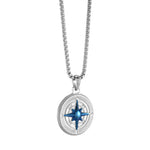 Load image into Gallery viewer, Multi-Finish Stainless Steel Northern Star Necklace