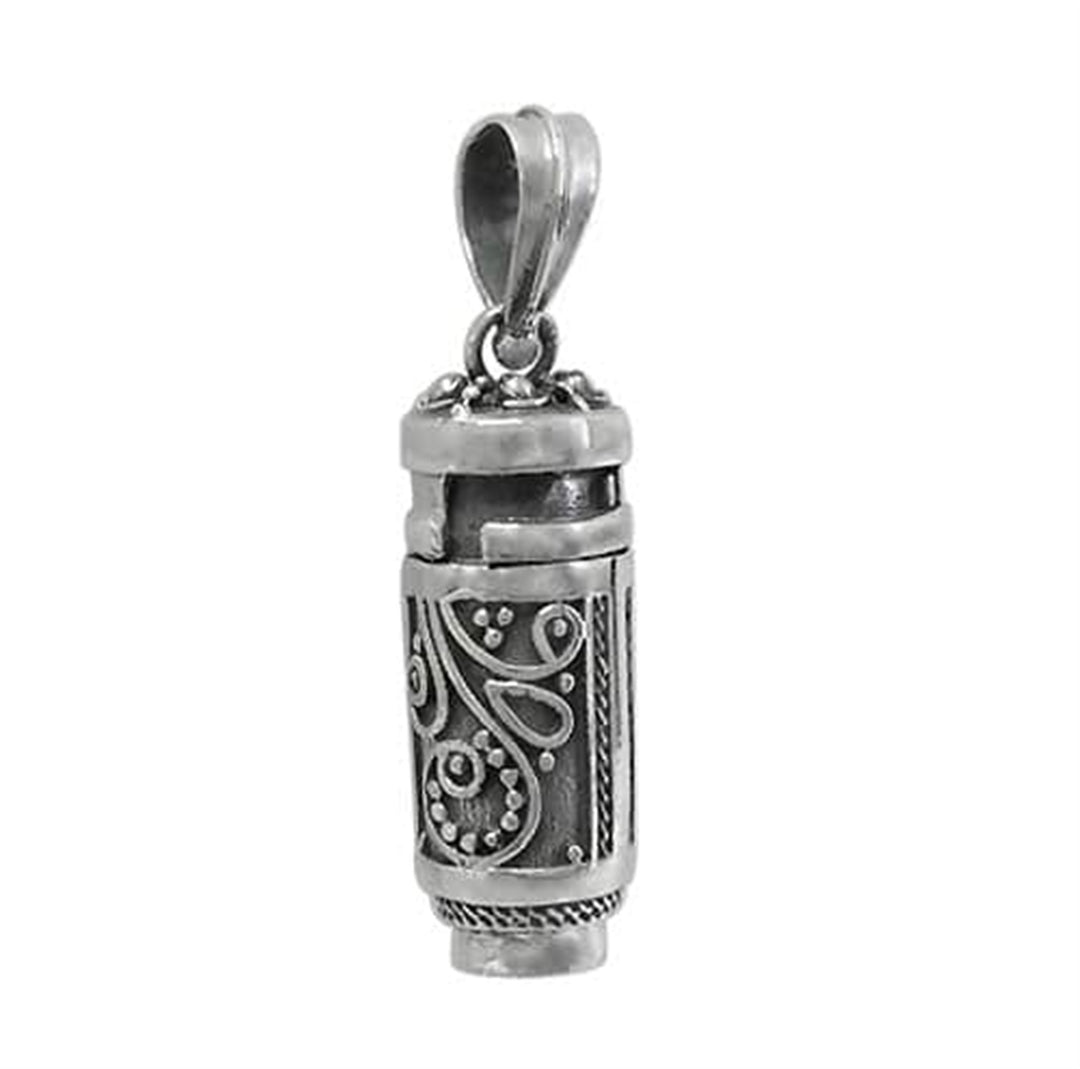Sterling Silver White Ash Holder Pendant 
Length: 31.5mm