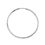 Load image into Gallery viewer, Kid's 10K White Gold Diamond Cut Sleeper Earrings
Collection: Dazzles