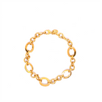 Load image into Gallery viewer, 10K Yellow Gold Fancy Link Bracelet
Bracelet Width: 99mm
Length: 7.5