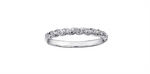 Load image into Gallery viewer, Lady's 10K White Gold Twist Diamond Band
Total Diamonds: 0.08 cttw