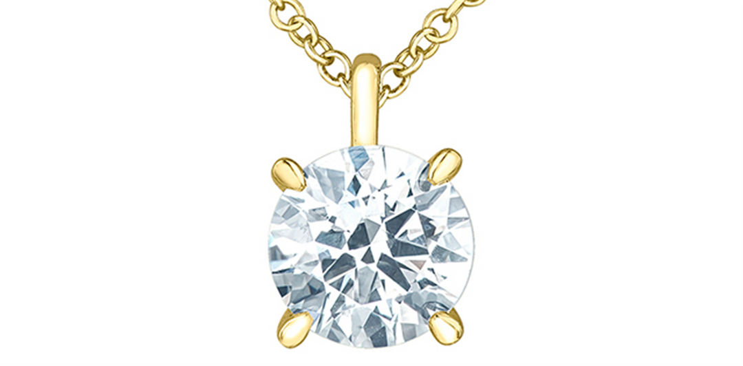 14K Yellow Gold Lab Diamond Pendant Necklace
PENDANT
Total Diamond