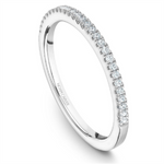 Load image into Gallery viewer, Lady's White Gold Prong Set Diamonds Band
Diamond Shape: Round