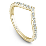 Load image into Gallery viewer, Lady's Yellow Gold Tiara Diamonds Band
Diamond Shape: Round