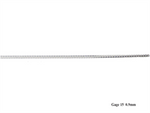 Load image into Gallery viewer, Sterling Silver Box Chain
Width: 0.9mm
Length: 16"