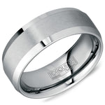 Load image into Gallery viewer, Grey Tungsten Band 
Width: 8mm