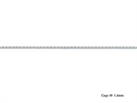 Load image into Gallery viewer, Sterling Silver Wheat Chain 
Width: 1.4mm
Length: 20"