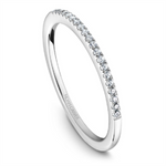 Load image into Gallery viewer, Lady's White Gold Prong Set Diamonds Band
Diamond Shape: Round