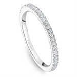 Load image into Gallery viewer, Lady's White Gold Prong Set Diamonds Band
Diamond Shape: Round