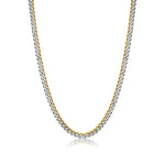 Load image into Gallery viewer, Two-Tone Stainless Steel 
Length: 22" + 2"