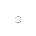 Load image into Gallery viewer, 10K White Gold Sleeper Earrings
Collection: Keepers
Dimensions: 14mm