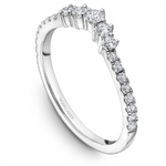 Load image into Gallery viewer, Lady's White Gold Tiara Diamonds Band
Diamond Shape: Round