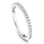 Load image into Gallery viewer, Lady's White Gold Prong Set Diamonds Band
Diamond Shape: Round