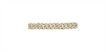 Load image into Gallery viewer, 10K Yellow Gold Diamonds Curb Bracelet
Total Diamonds: 2 cttw I2 H/I