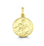 Load image into Gallery viewer, 10K Yellow Gold Confirmation Diamond Religious Pendant
