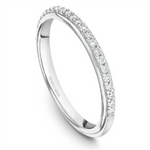 Load image into Gallery viewer, Lady's White Gold Prong Set Diamonds Band
Diamond Shape: Round