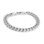 Load image into Gallery viewer, Stainless Steel with Cubic Zirconiums
Length: 8" + 0.5"