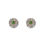 Load image into Gallery viewer, Kid's 14K Yellow Gold Flower Stud Earrings
Collection: Cluster
