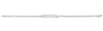 Load image into Gallery viewer, Kid's 10K White Gold ID MAR
