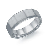 Load image into Gallery viewer, Stainless Steel Matte' Flat Band Band 
Width: 7mm