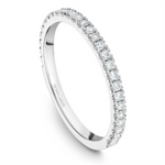Load image into Gallery viewer, Lady's White Gold Prong Set Diamonds Band
Diamond Shape: Round
