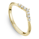 Load image into Gallery viewer, Lady's Yellow Gold Tiara Diamonds Band
Diamond Shape: Round