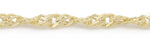 Load image into Gallery viewer, 10K Yellow Gold Singapore Chain
Length: 18"- 20"