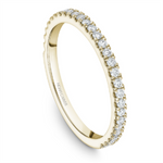 Load image into Gallery viewer, Lady's Yellow Gold Prong Set Diamonds Band
Diamond Shape: Round