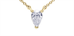 Load image into Gallery viewer, 14K Yellow Gold Lab Diamond Pendant Necklace
PENDANT
Total Diamond