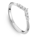 Load image into Gallery viewer, Lady's White Gold Tiara Diamonds Band
Diamond Shape: Round