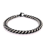 Load image into Gallery viewer, Black Stainless Steel 
Length: 8"