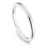 Load image into Gallery viewer, Lady's White Gold Domed Band