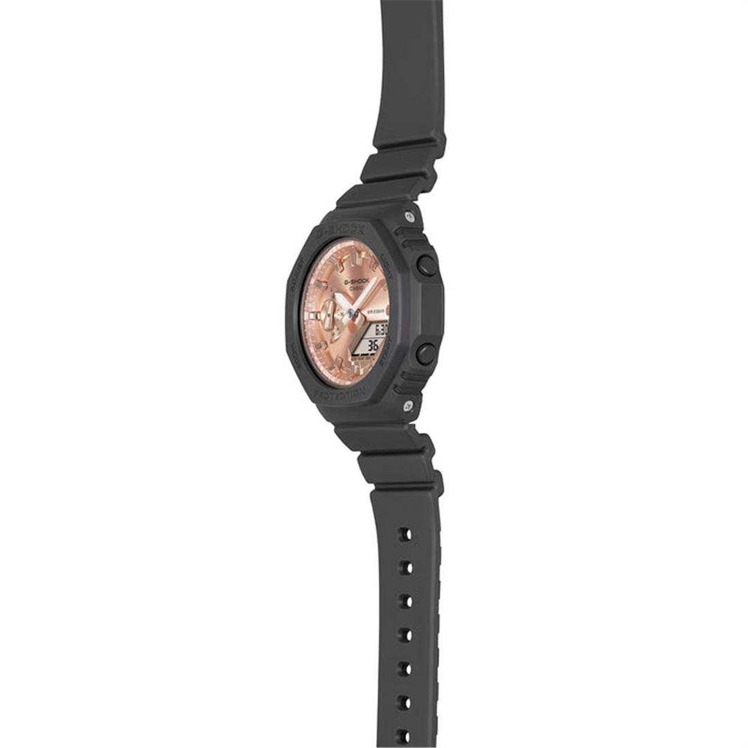 GSHOCK Lady's Carbon/Resin Analogue/Digital Sport Watch with Rose Dial