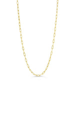 Load image into Gallery viewer, 10K Yellow Gold Paperclip Chain
Length: 18"- 20"