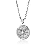 Load image into Gallery viewer, Multi-Finish Stainless Steel Northern Star Necklace