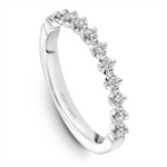 Load image into Gallery viewer, Lady's White Gold Prong Set Diamonds Band
Diamond Shape: Round