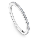 Load image into Gallery viewer, Lady's White Gold Prong Set Diamonds Band
Diamond Shape: Round