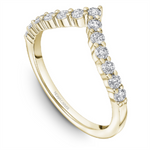 Load image into Gallery viewer, Lady's Yellow Gold Tiara Diamonds Band
Diamond Shape: Round