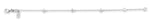 Load image into Gallery viewer, Kid's 10K White Gold Cross OPE