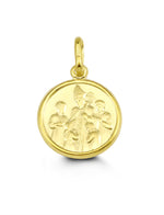 Load image into Gallery viewer, 10K Yellow Gold Communion Diamond Religious Pendant