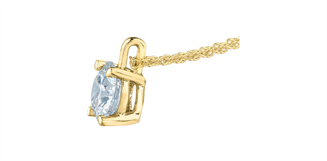 14K Yellow Gold Lab Diamond Pendant Necklace
PENDANT
Total Diamond